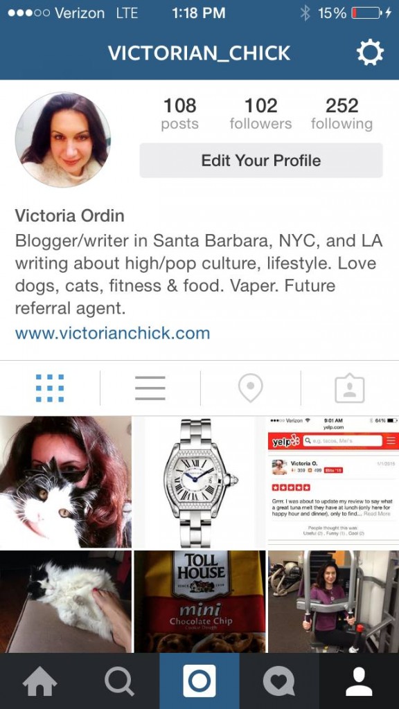 @victorian_chick.  New to Insagram
